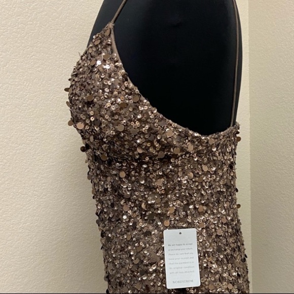 Adrianna Papell sequins cocktail dress - Picture 6 of 12
